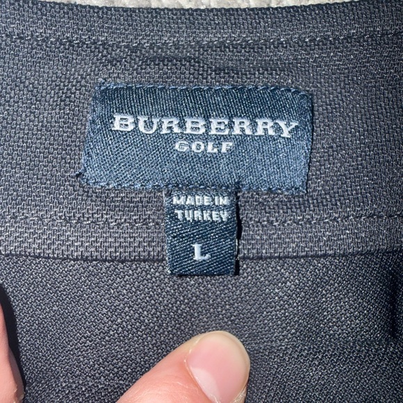 Burberry Golf Black Plaid Accent Skort Sz L - Picture 6 of 7